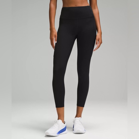 LULULEMON X BARRY’S Fast and Free High-Rise Tight 25" - CASTRO Black - Picture 3 of 8